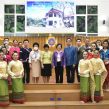 จัดบริการวิชาการในโครงการกิจกรรมส่งเสริมการเรียนรู้วัฒนธรรมไทยและวิถีชาววังฯ ให้กับนักศึกษา